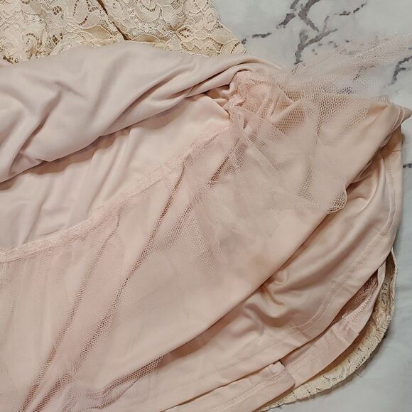 Lulus Cream Lace Midi Dress - Picture 5 of 8